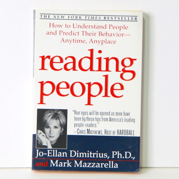 Reading People Hardcover by Jo-Ellan Dimitrius PHD & Mark Mazzarella Self-Help - Picture 1 of 5